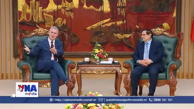 Thủ tướng Phạm Minh Chính tiếp Đại sứ Bỉ tại Việt Nam