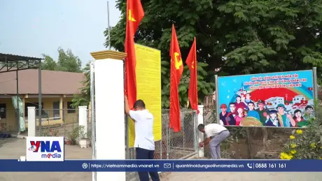 Đồng Tháp: Khu vực biên giới tích cực chuẩn bị cho ngày hội của đất nước