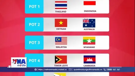 Đội tuyển futsal Việt Nam là hạt giống số 2 tại Giải Đông Nam Á 2026