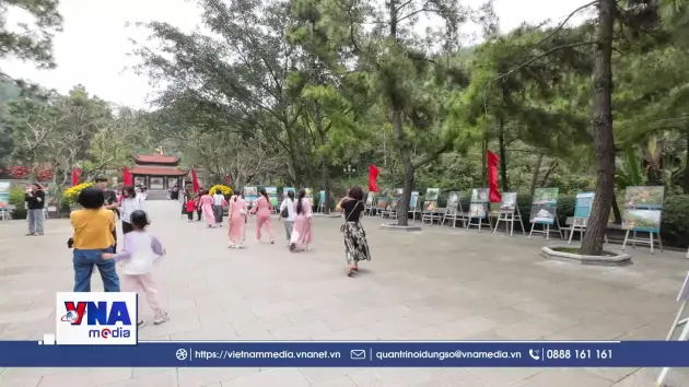 Trưng bày chuyên đề “Khoảnh khắc di sản” tại di tích Côn Sơn