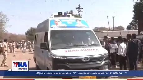 Nổ lớn ở nhà máy sản xuất đạn dược ở Ấn Độ