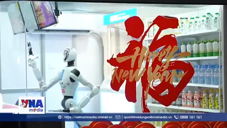 Robot hình người “phủ sóng” tại Trung Quốc