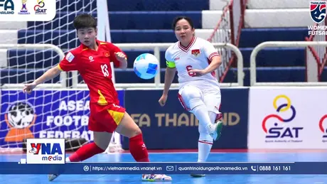 Đội tuyển futsal nữ Việt Nam giành HCĐ giải Đông Nam Á 2026
