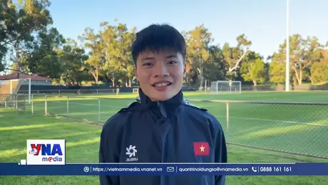 Tiền đạo Ngọc Minh Chuyên quyết tâm tạo dấu ấn tại Asian Cup nữ 2026