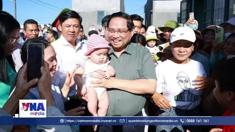 Trạm tin trưa ngày 02/3/2026: Thủ tướng Phạm Minh Chính thăm nhân dân Khu Tái định cư xã Tuy An Tây (Đắk Lắk) 