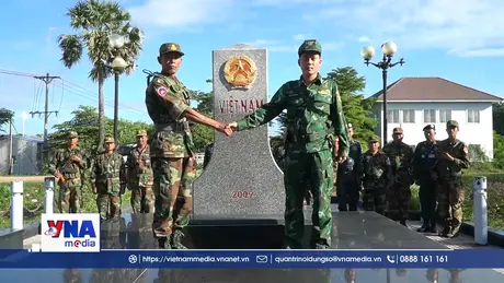Bộ đội Biên phòng Đồng Tháp bảo vệ bình yên nơi biên cương