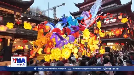 Rực rỡ lễ hội đèn lồng tại Trung Quốc