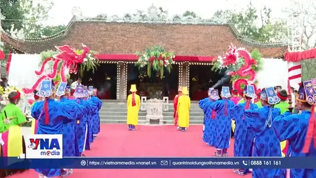 Phú Thọ: Dâng hương tri ân công đức Thánh Tản Viên