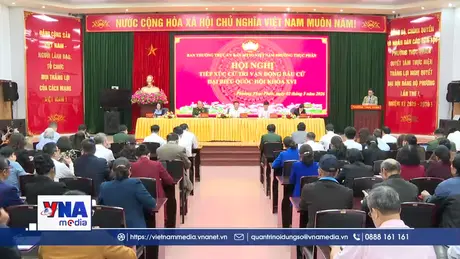 Cao Bằng: Tiếp xúc cử tri vận động bầu cử đại biểu Quốc hội