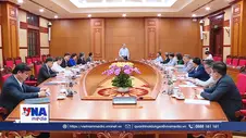 Tổng Bí thư Tô Lâm làm việc với Văn phòng Trung ương Đảng