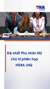Đệ nhất Phu nhân Mỹ chủ trì phiên họp HĐBA LHQ 