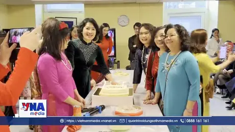 Phụ nữ Việt tại Bỉ rộn ràng đón Xuân và ngày 8/3