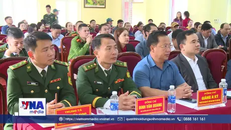 Sôi nổi ngày hội Biên phòng toàn dân