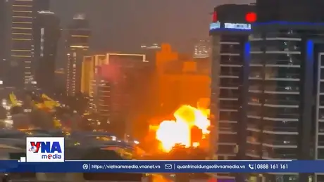 Iran tiếp tục tấn công đáp trả