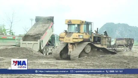 Đẩy nhanh tiến độ thi công Dự án cao tốc Ninh Bình – Hải Phòng