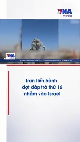 Iran tiến hành đợt đáp trả thứ 16 nhằm vào Israel