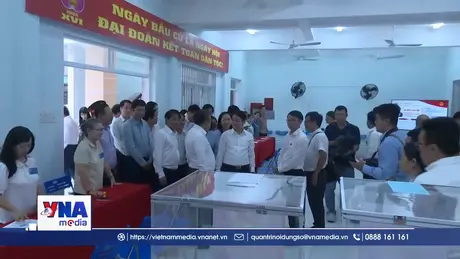 Kiểm tra công tác chuẩn bị bầu cử tại tỉnh Khánh Hòa