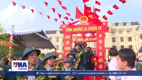 Tây Ninh: 4.442 thanh niên lên đường nhập ngũ