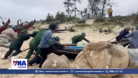 Quảng Trị khẩn trương khắc phục tình trạng sạt lở bờ biển