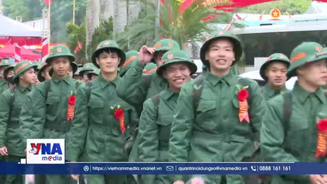 Ninh Bình giao nhận quân năm 2026