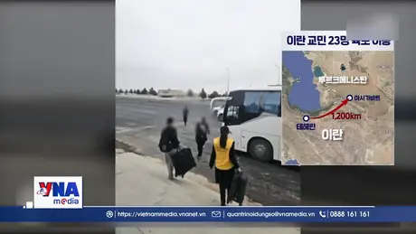 Thêm nhiều quốc gia tiếp tục gấp rút sơ tán công dân khỏi Trung Đông