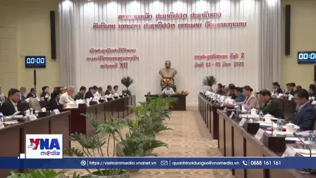 Lào tổ chức Hội nghị Trung ương 2