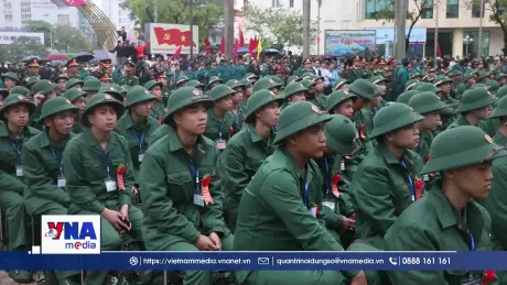 Hơn 1.800 thanh niên Huế lên đường nhập ngũ