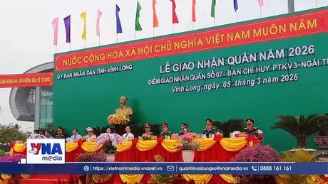 Vĩnh Long tổ chức Lễ giao, nhận quân năm 2026