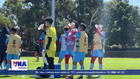 Đội tuyển nữ Việt Nam lo ngại thời tiết nắng nóng