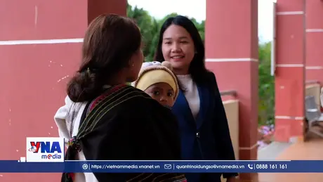 Đồng bào K’Ho hướng về ngày hội non sông