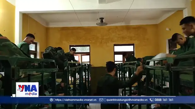 Ngày đầu trong quân ngũ của các tân binh Quảng Trị
