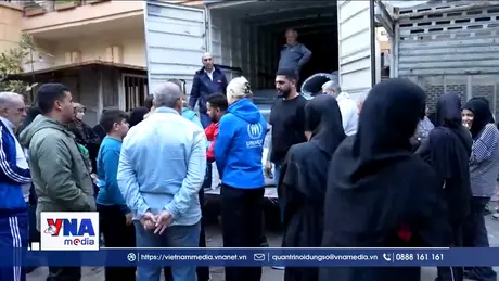 LHQ đẩy mạnh hỗ trợ người di cư vì xung đột Trung Đông