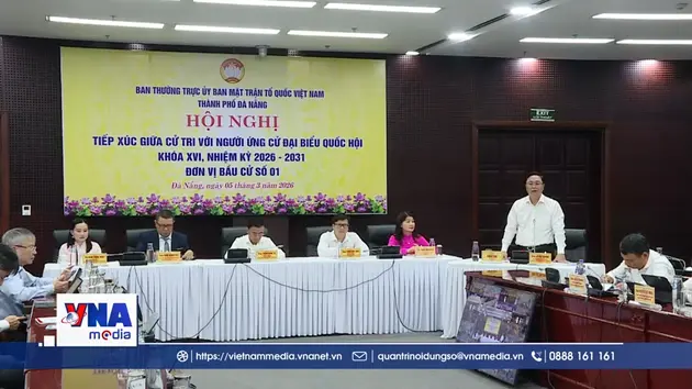 Các ứng viên Đại biểu Quốc hội tiếp xúc cử tri Đà Nẵng
