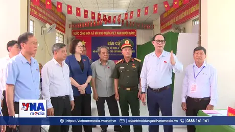 Kiểm tra công tác chuẩn bị bầu cử tại Cần Thơ