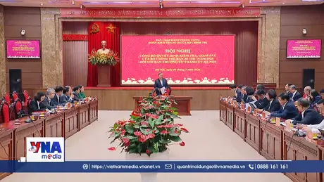 Bộ Chính trị công bố quyết định kiểm tra, giám sát Ban TV Thành ủy Hà Nội