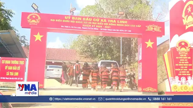 Xã miền núi Trà Linh sẵn sàng cho Ngày hội bầu cử