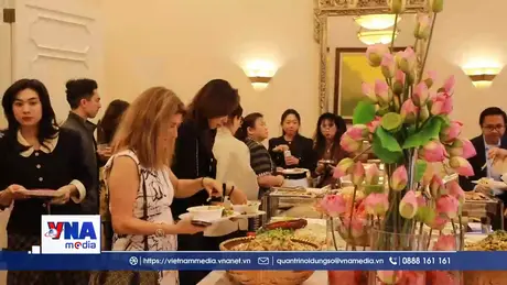 Quảng bá ẩm thực chay Việt Nam tới cộng đồng ngoại giao tại Mỹ