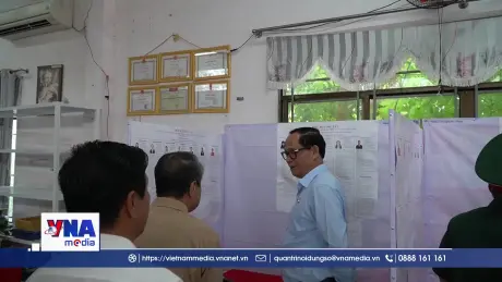 Phó Chủ tịch Quốc hội kiểm tra công tác bầu cử tại An Giang