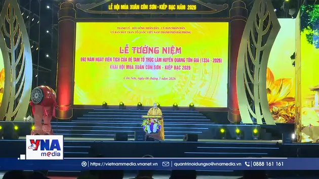 Hải Phòng khai hội mùa Xuân Côn Sơn – Kiếp Bạc