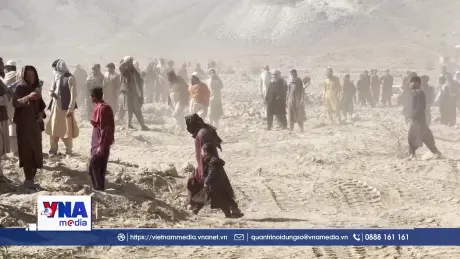 118.000 người phải di dời do xung đột Afghanistan - Pakistan