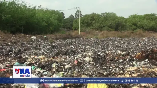 Ô nhiễm môi trường từ bãi rác lộ thiên ở Long Hà