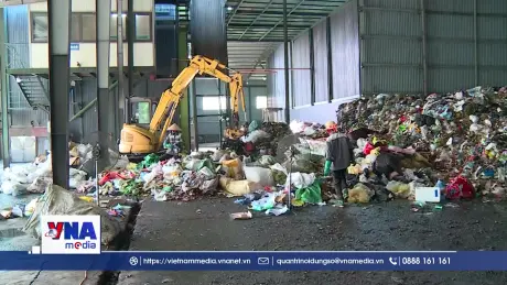 Phú Thọ tăng cường xử lý rác thải sau dịp Tết Nguyên đán