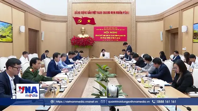 Công bố quyết định kiểm tra, giám sát Ban Thường vụ Tỉnh ủy Lào Cai