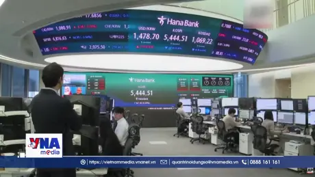 Chứng khoán châu Á chìm trong sắc đỏ