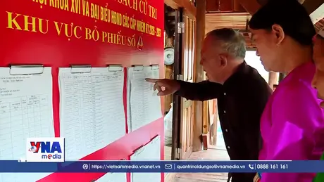 Cử tri phát huy trách nhiệm trong bầu cử