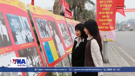 Sáng tạo, lan tỏa thông tin về bầu cử ở Ninh Bình