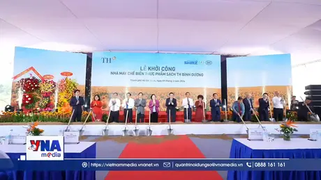 Tập đoàn TH khởi công nhà máy thực phẩm sạch hơn 6.000 tỷ