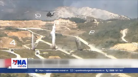 Hàn Quốc và Mỹ tập trận chung Lá chắn Tự do thường niên