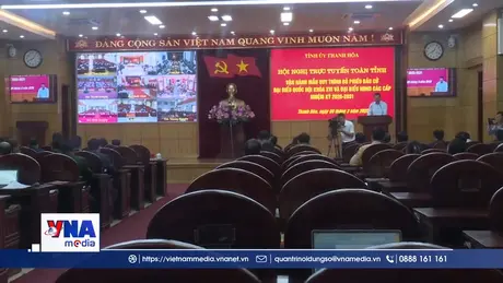 Thanh Hóa vận hành mẫu quy trình bỏ phiếu bầu cử