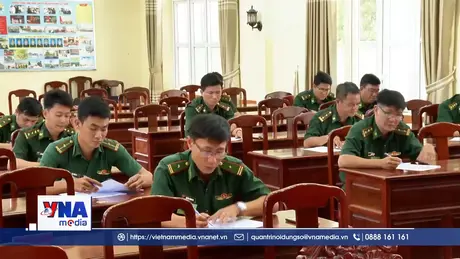 Hội thi tiếng Khmer trong Bộ đội Biên phòng thành phố Cần Thơ